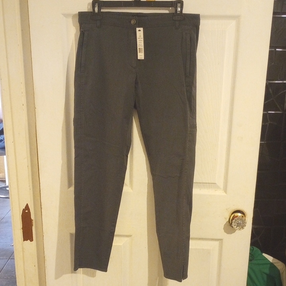 Theory Chipri Farment Washed Pine Size 6  Slim Fit